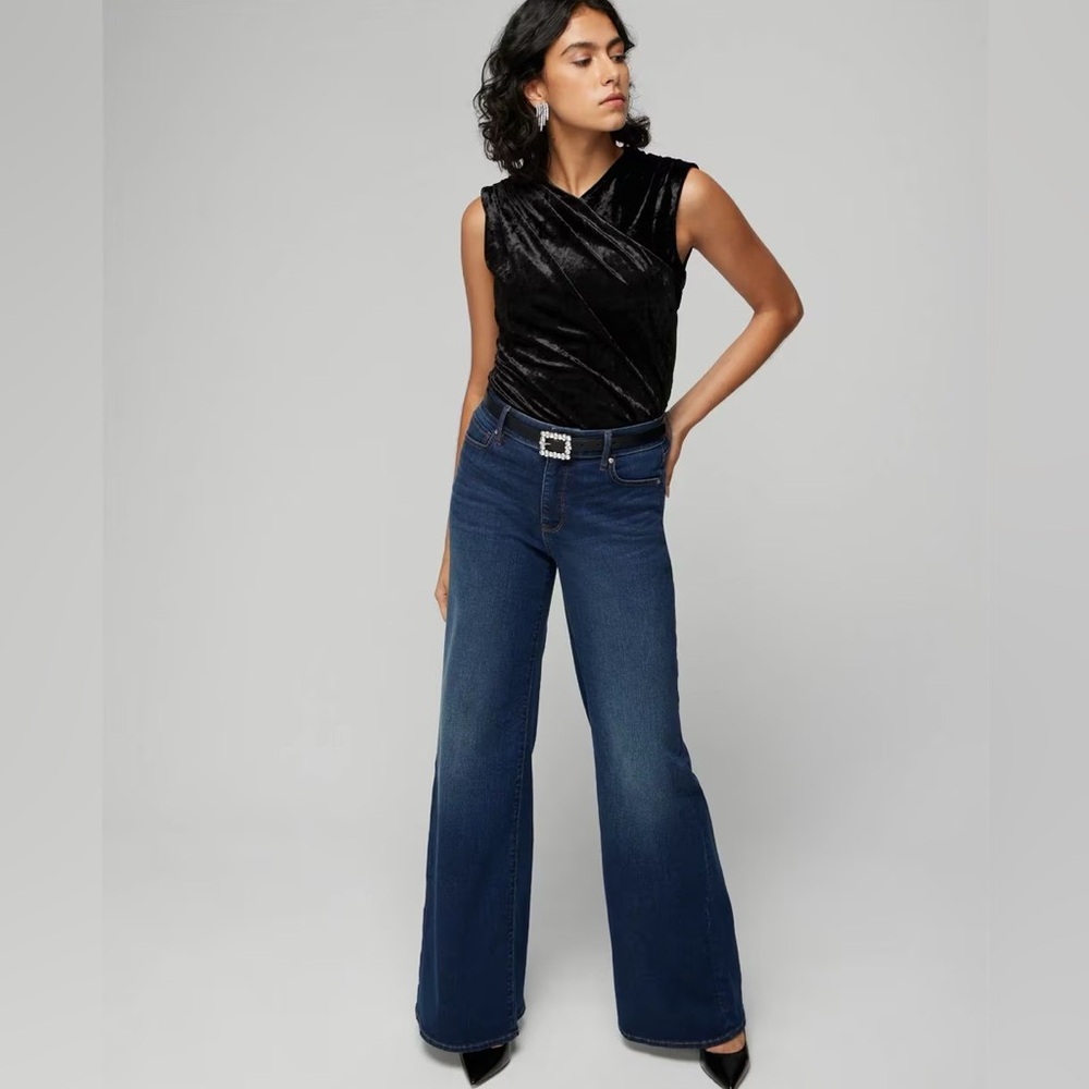 WHBM CRUSHED VELVET SHELL - Picture 4 of 4